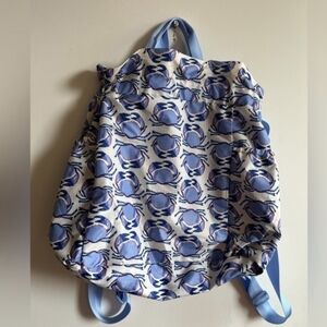 Vera Bradley Women's Drawstring Backpack (Feelin' Crabby)